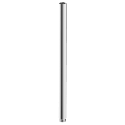 Brass 400mm Round Dropper - Chrome