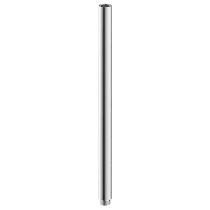 Brass 400mm Round Dropper - Brushed Nickel