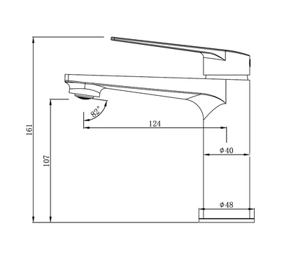 INSPIRE ZEVIO BASIN MIXER