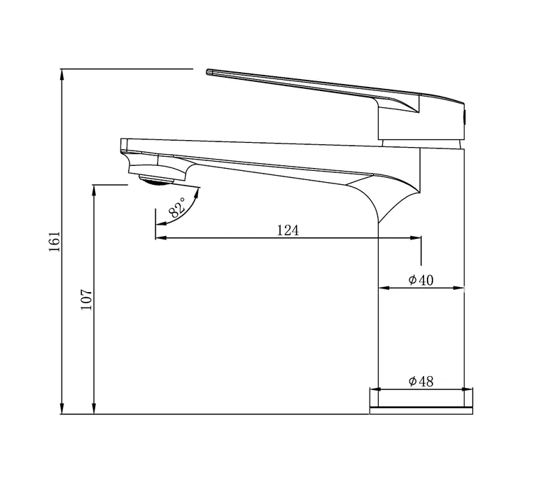 INSPIRE ZEVIO BASIN MIXER