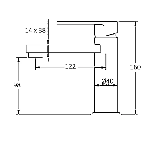 INSPIRE VETTO BASIN MIXER
