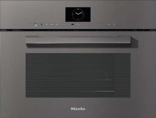 DGM 7640 VitroLine Graphite Grey Steam oven with microwave