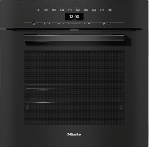 H 7464 BP VitroLine Obsidian Black Pyrolytic Oven