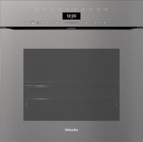 H 7464 BPX Handleless ArtLine Graphite Grey Pyrolytic oven