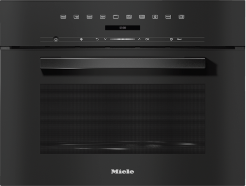 M 7244 TC VitroLine Obsidian Black Built-in Microwave oven