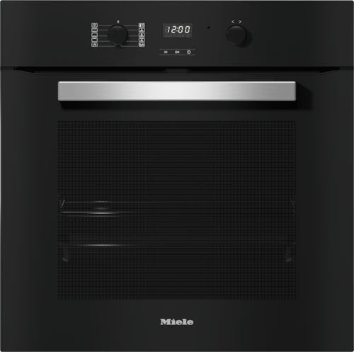 H 2457 BP Obsidian Black Oven