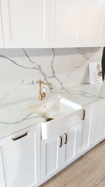 Galdor 60 x 41 Fine Fireclay Farmhouse Butler Sink