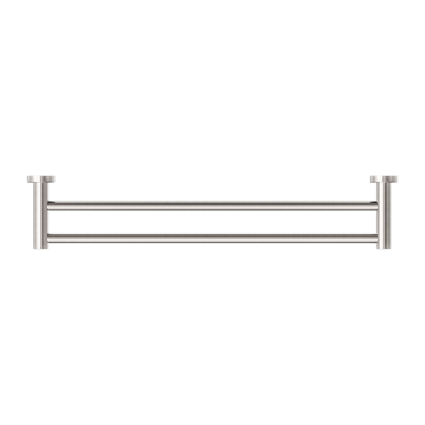 Nero Mecca 600mm Double Towel Rail