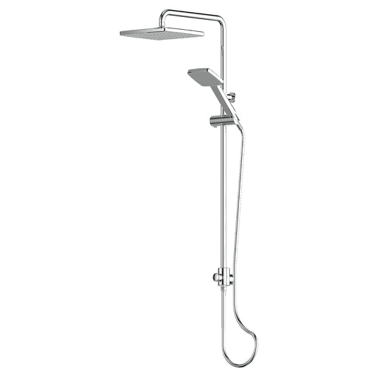 Glide Syntra RainBoost® Twin Rail Shower - Chrome