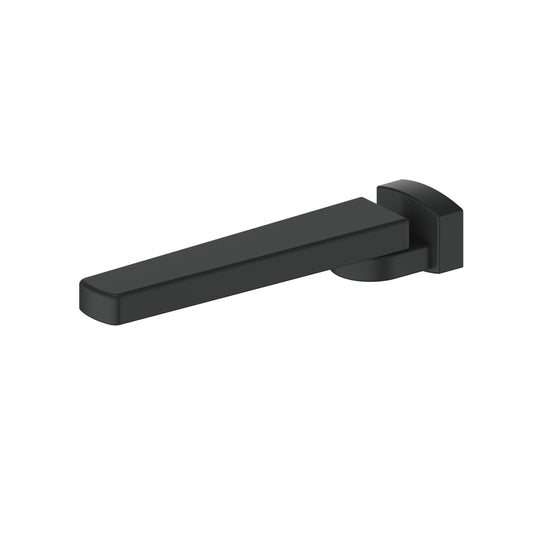 Greens Swivel Bath Spout - Square - Pvd Matte Black