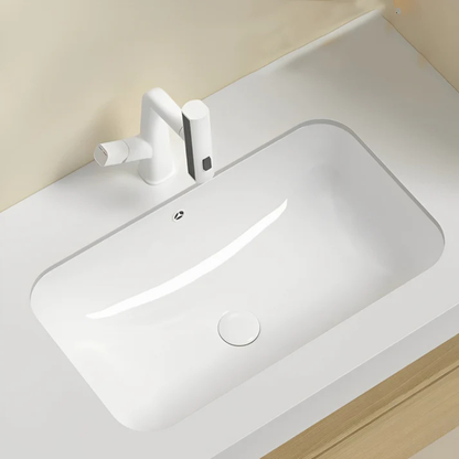 CITY LIFE II RECTANGULAR UNDER COUNTER BASIN (585, 390, 200) - Matte White