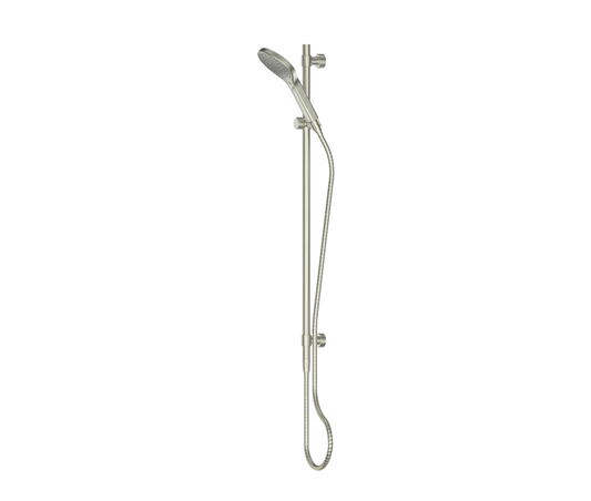 Lavish BubbleJET Rail Shower - Pvd Brushed Nickel