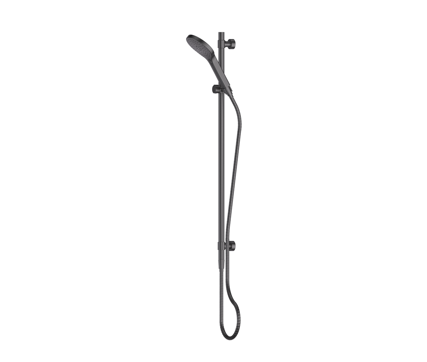 Lavish BubbleJET Rail Shower - Pvd Gunmetal