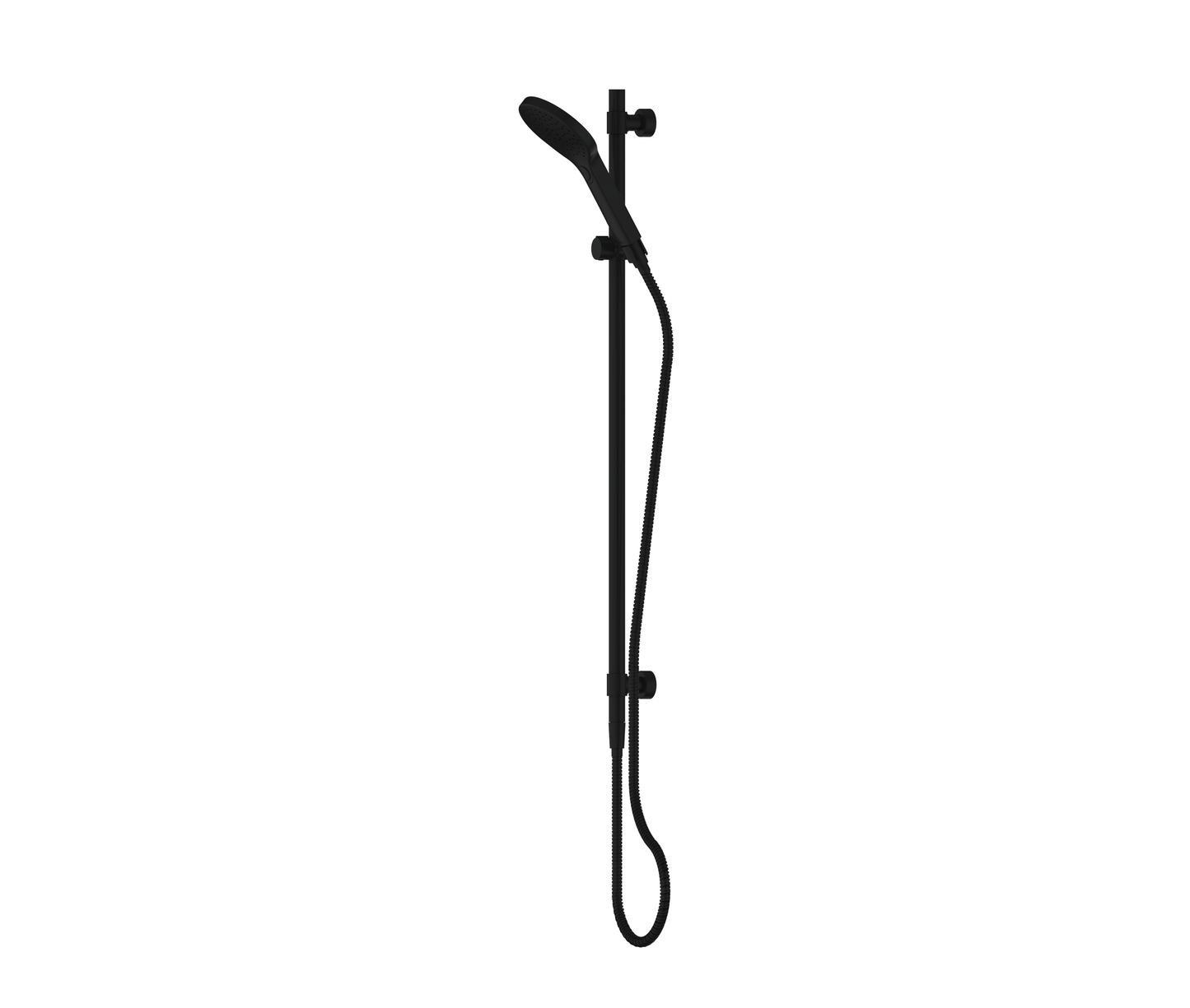 Lavish BubbleJET Rail Shower - Matte Black