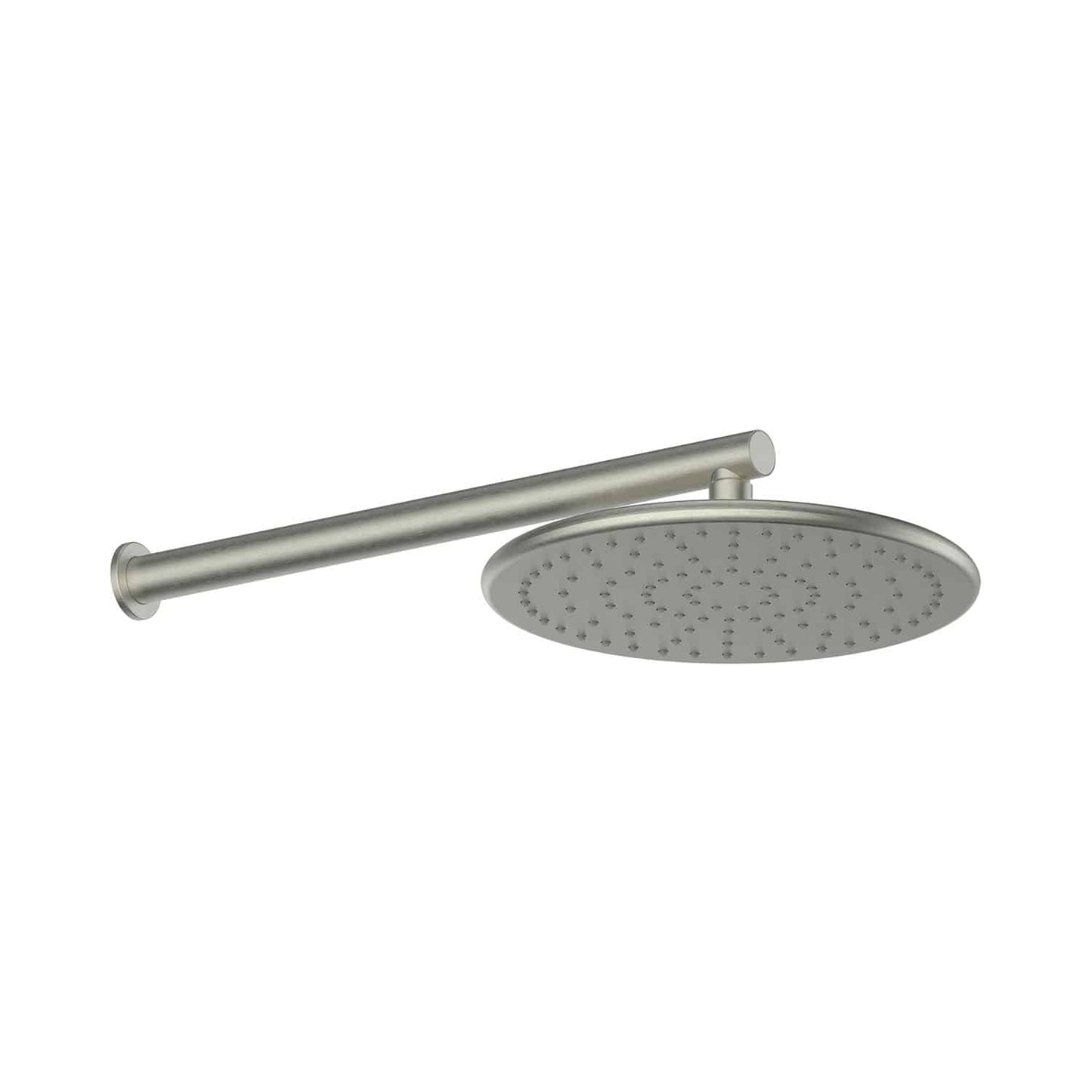 Lavish Brass Wall Shower - Pvd Brushed Nickel