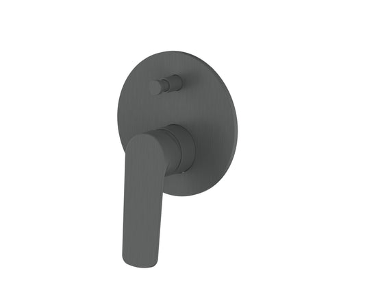Novi Shower Mixer w/Diverter - Pvd Gunmetal
