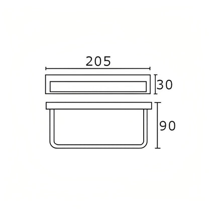 INSPIRE RECXIS TOWEL RING