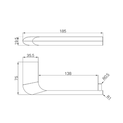 Elgin Toilet Roll Holder