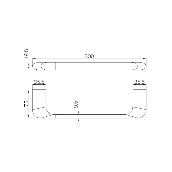 Elgin Hand Towel Rail