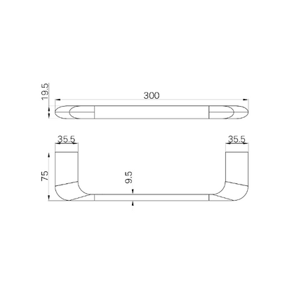 Elgin Hand Towel Rail
