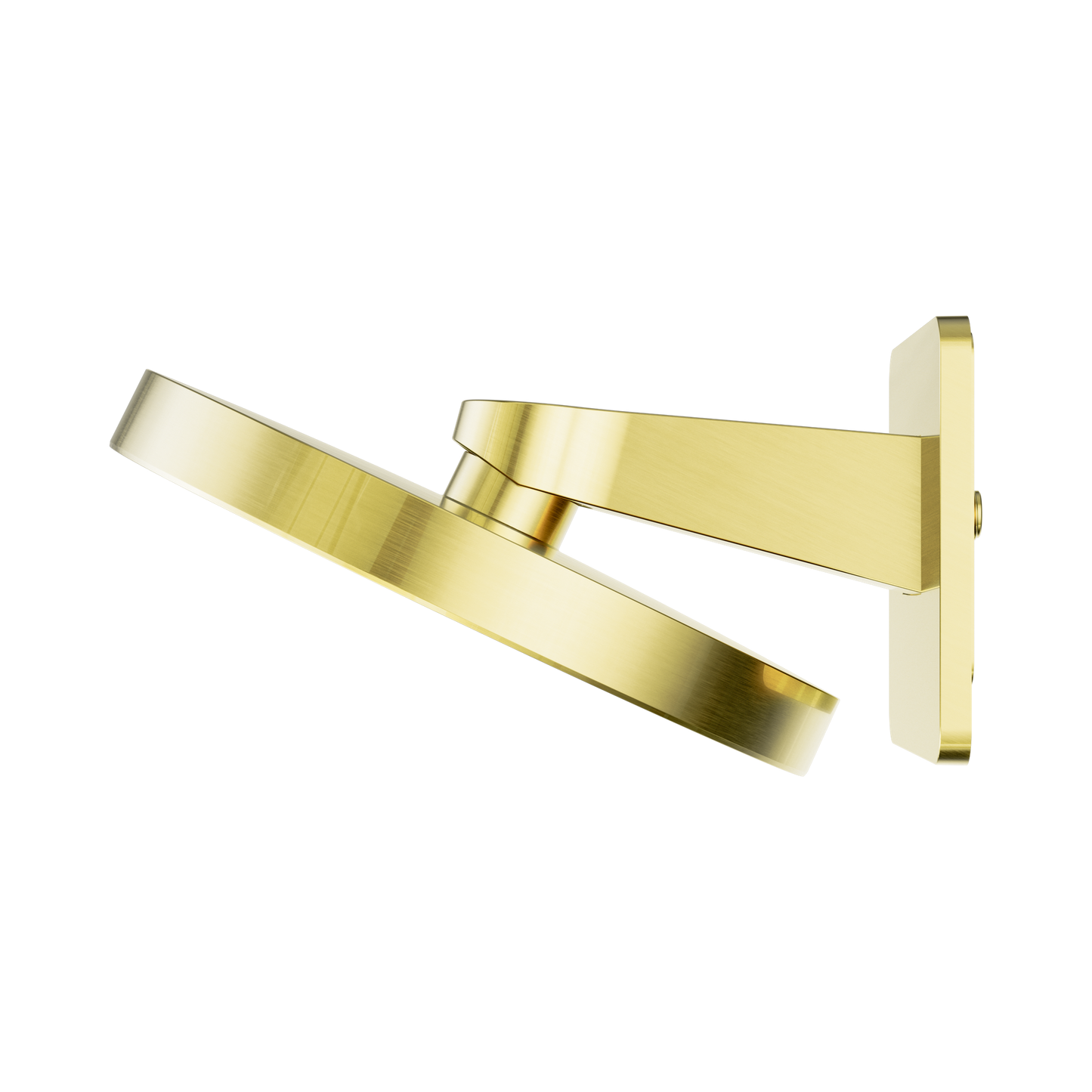 Serenity Wall Shower Head Brushed Gold