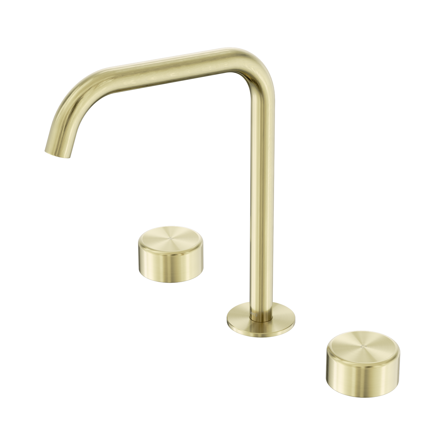 Serenity Bath/Kitchen Set Edge Spout With Metal Handle Brushed Gold