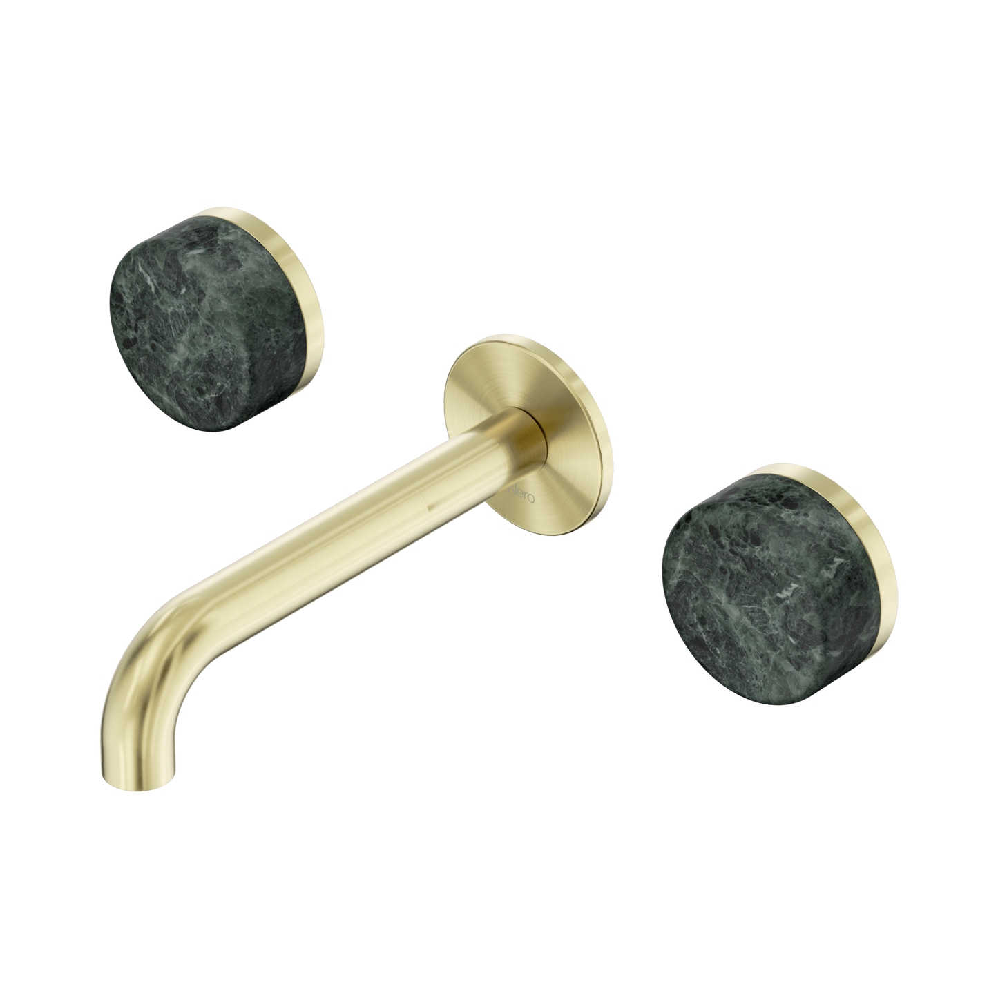 Nero Serenity 24D036BG Wall Basin Set 160mm Spout With Verde Alpi Handle Brushed  5 Star / 5LPM