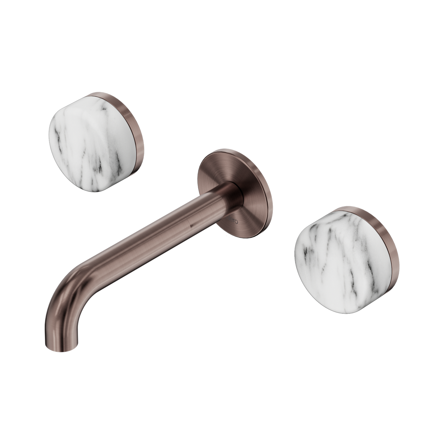 Nero Serenity 24D038BZ Wall Basin Set 160mm Spout With Arabescato Corchia Handle  5 Star / 5LPM