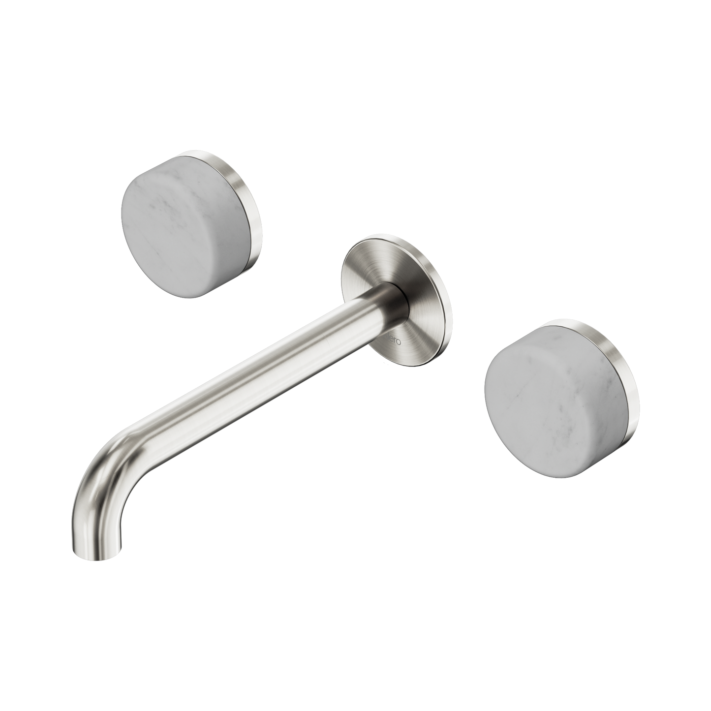 Nero Serenity 24D041BN Wall Basin Set 185mm Spout With Carrara Handle  5 Star / 5LPM