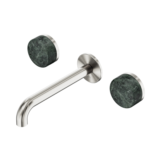 Nero Serenity 24D042BN Wall Basin Set 185mm Spout With Verde Alpi Handle  5 Star / 5LPM
