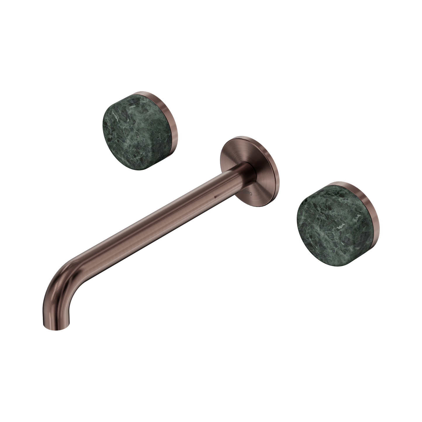 Nero Serenity 24D048BZ Wall Basin Set 220mm Spout With Verde Alpi Handle  5 Star / 5LPM