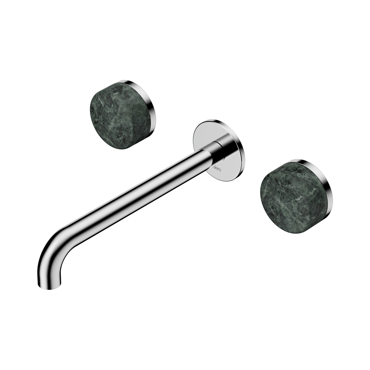 Nero Serenity 24D048CH Wall Basin Set 220mm Spout With Verde Alpi Handle  5 Star / 5LPM