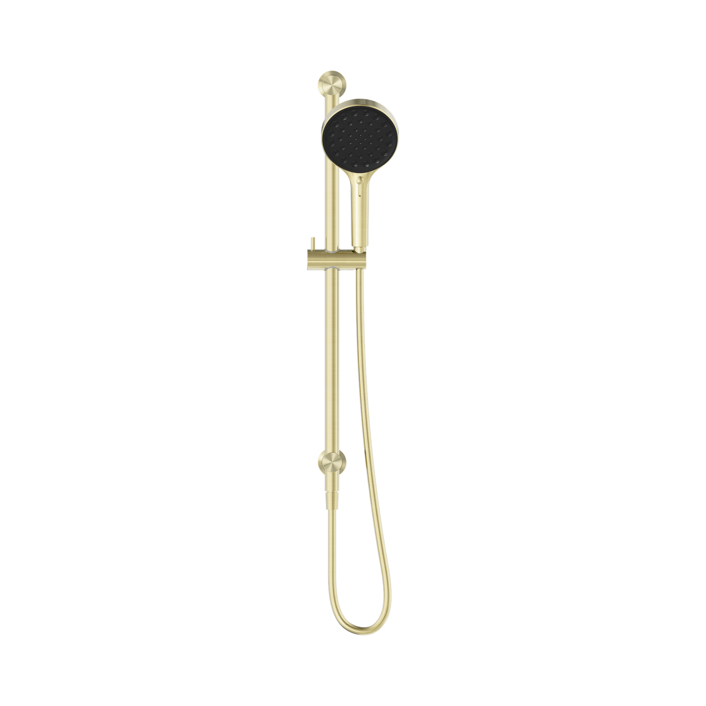Serenity Rail Shower Brushed Gold