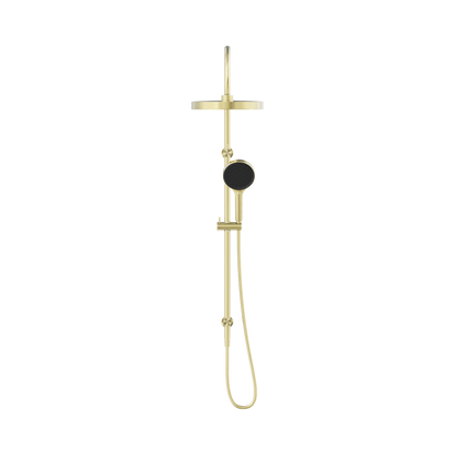 Serenity Twin Shower Brushed Gold