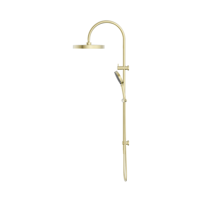 Serenity Twin Shower Brushed Gold