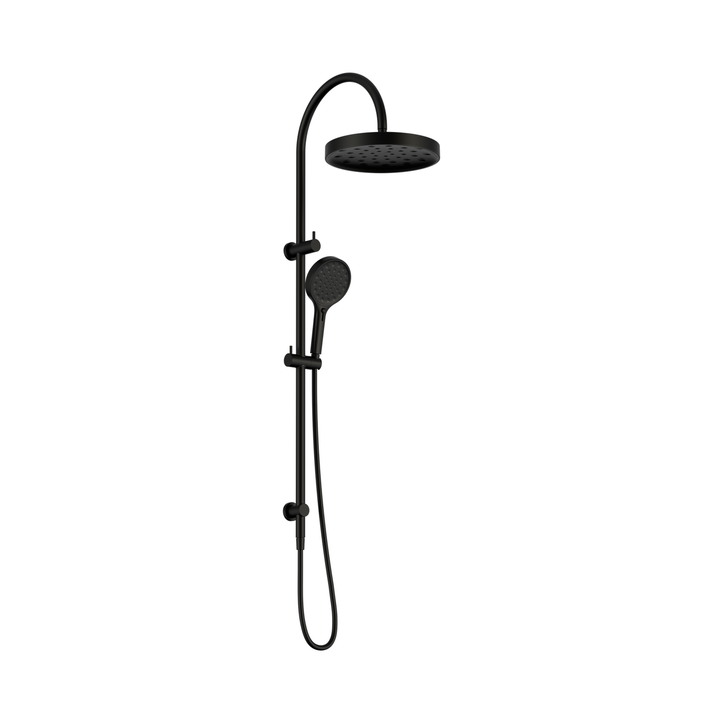 Serenity Twin Shower Matte Black