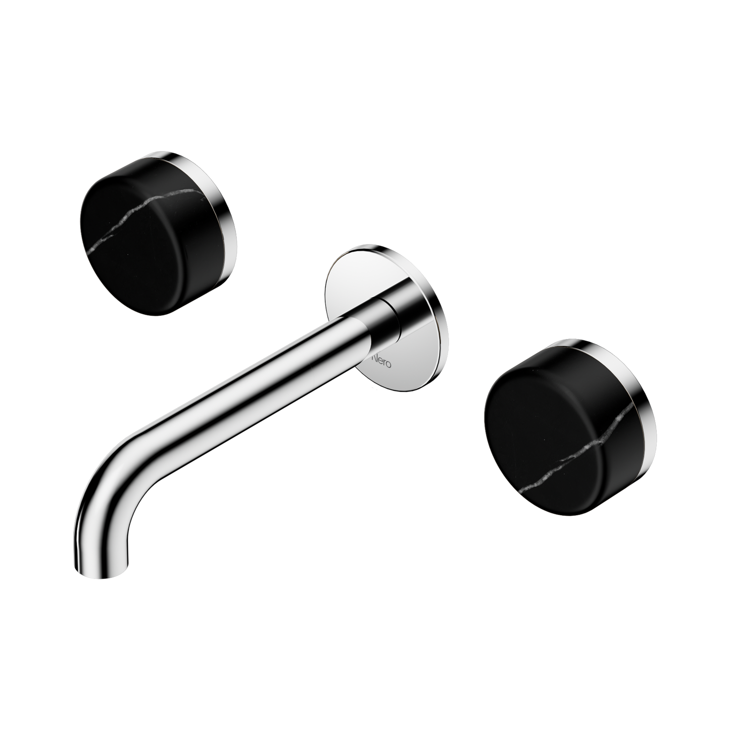 Nero Serenity 24D121CH Wall Basin Set 160mm Spout With Marquina  Handle  5 Star / 5LPM