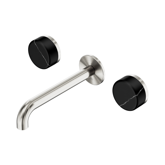 Nero Serenity 24D122BN Wall Basin Set 185mm Spout With Marquina  Handle  5 Star / 5LPM