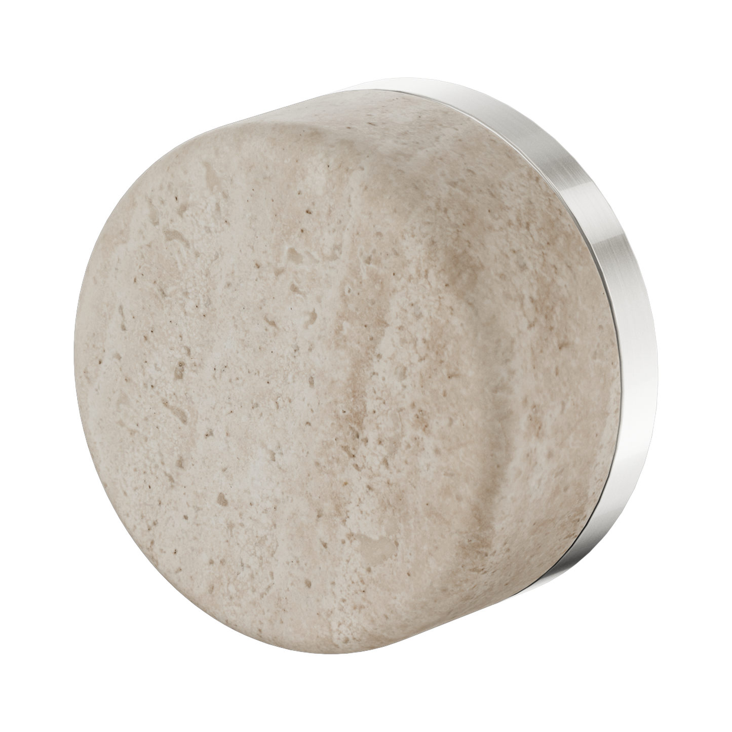 Nero Serenity Progressive Shower Mixer With Rome Travertine Handle