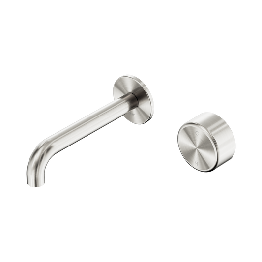 Nero Serenity 24E066BN Progressive Wall Basin Mixer 160mm Spout With Metal Handle  5 Star / 5LPM