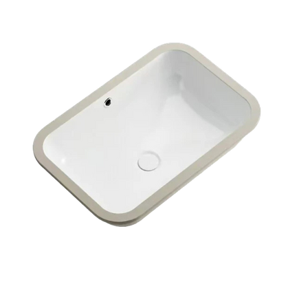 CITY LIFE II RECTANGULAR UNDER COUNTER BASIN (585, 390, 200) - Gloss White