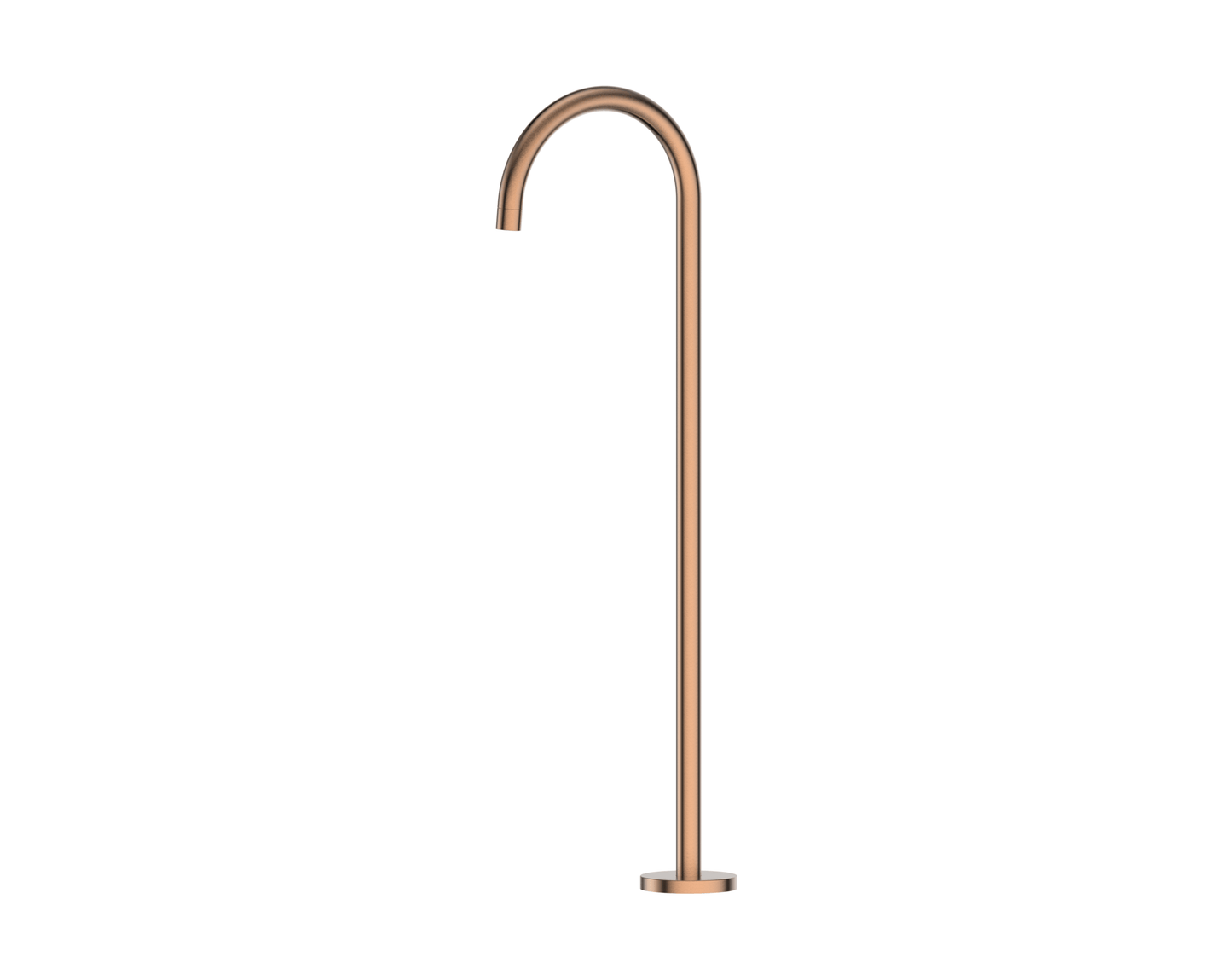 Greens Free standing bath spout - Pvd Brushed Copper