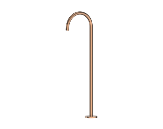 Greens Free standing bath spout - Pvd Brushed Copper