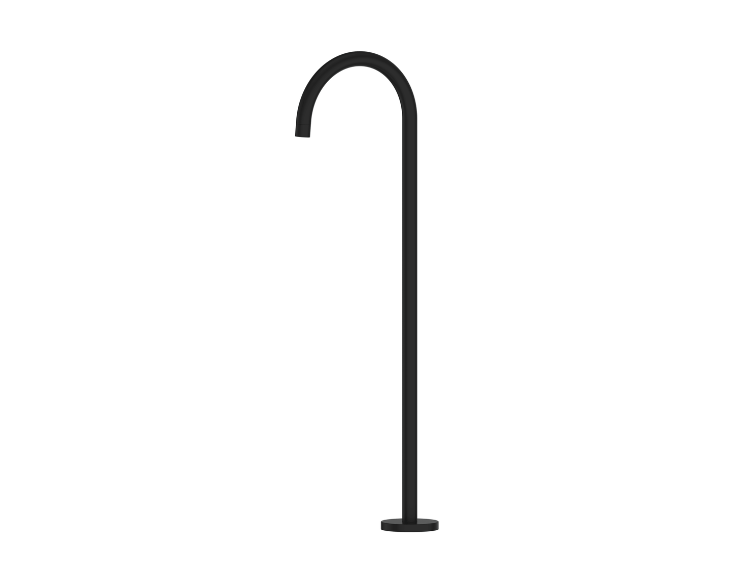 Greens Free standing bath spout - Pvd Matte Black