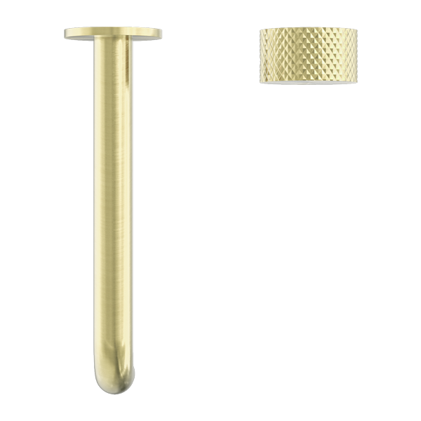 Nero Opal Progressive Wall Basin Mixer Set, 185mm Spout