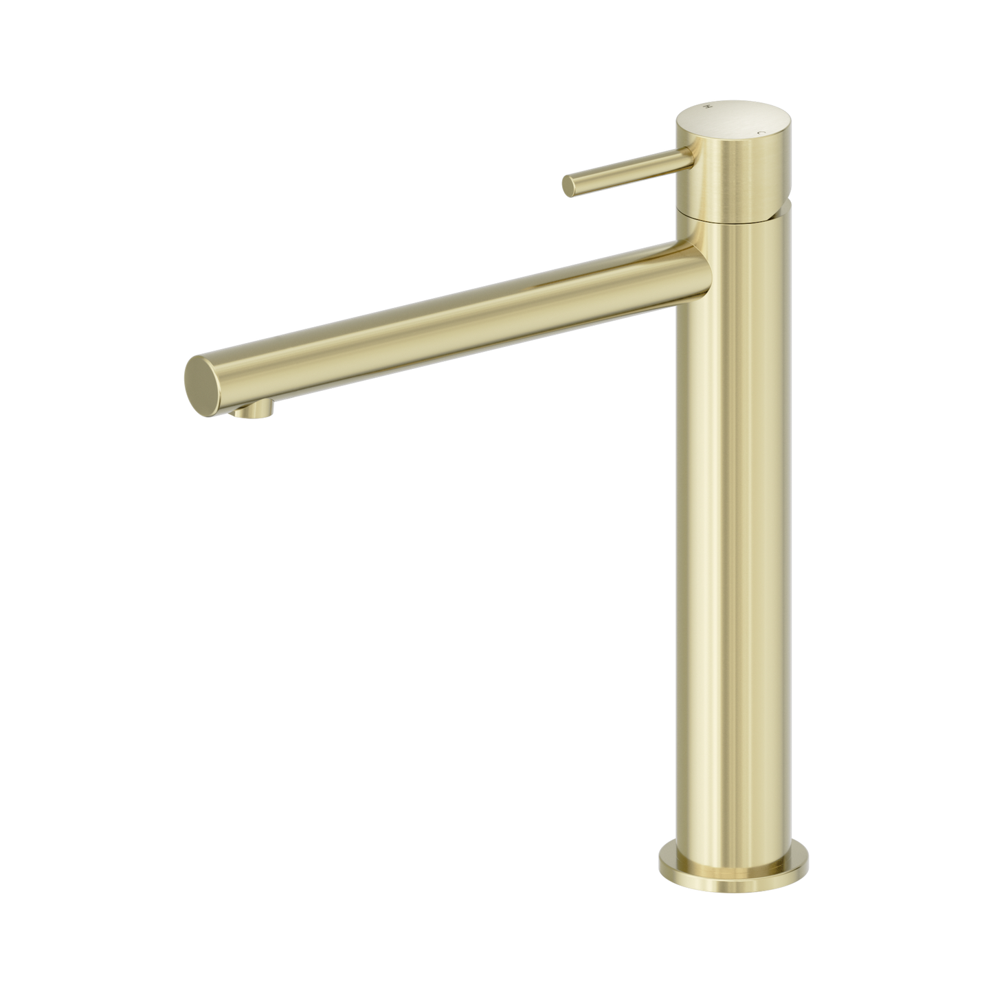 Dolce II Tall Basin Mixer Brushed Gold