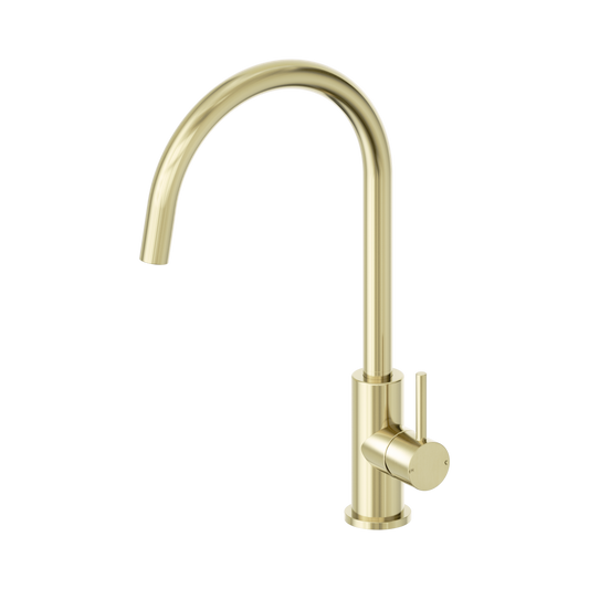 Dolce II Sink Mixer Brushed Gold