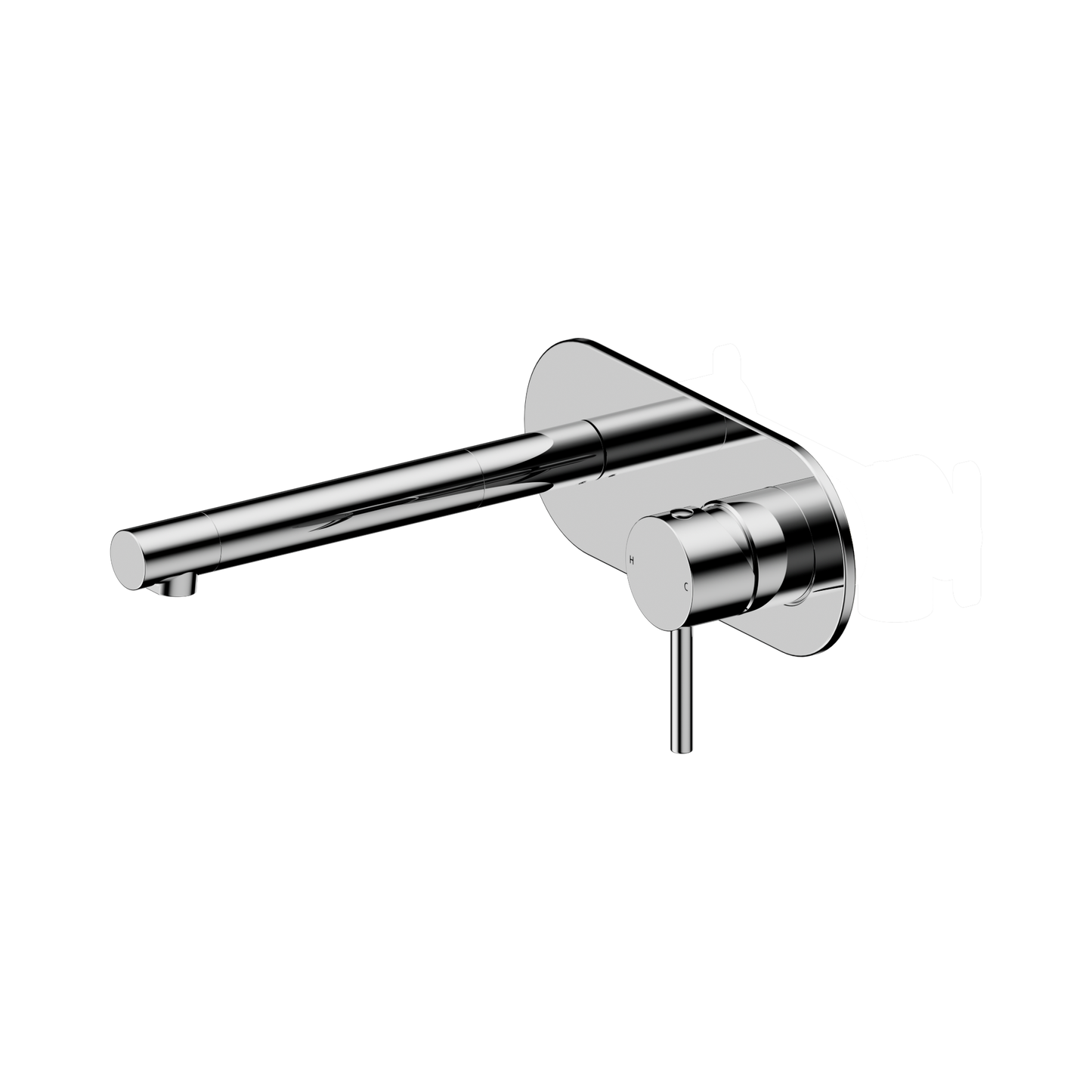 Dolce II Wall Basin/Bath Mixer