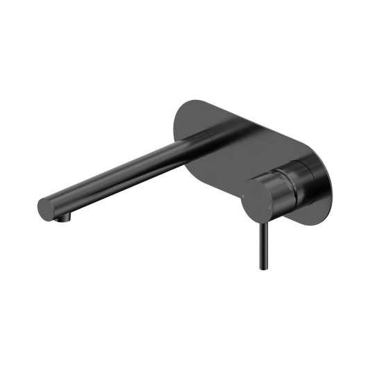 Dolce II Wall Basin/Bath Mixer Gun Metal