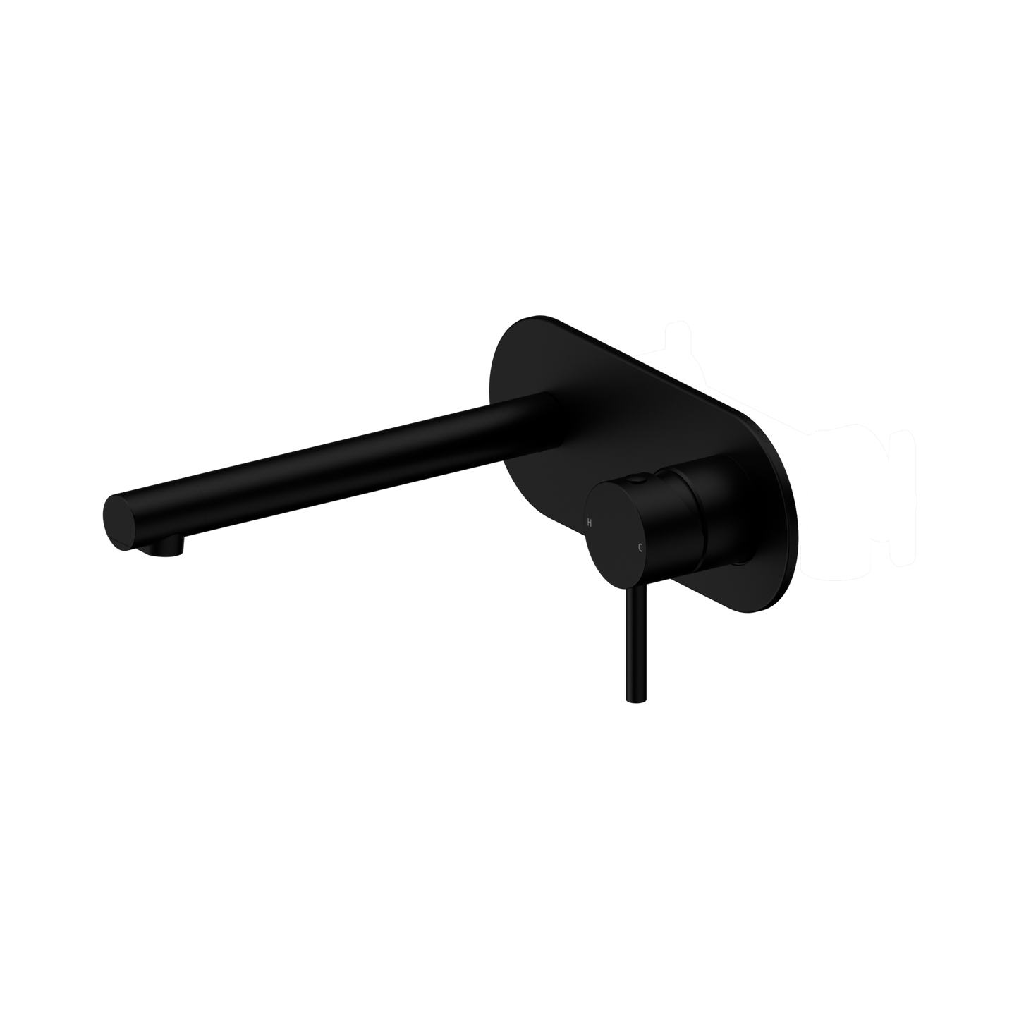 Dolce II Wall Basin/Bath Mixer